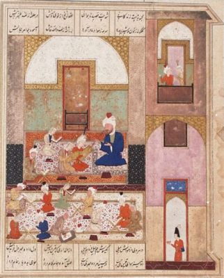 The Majnun and Layla Manuscript: Exquisite Calligraphy and Vibrant Miniature Painting!