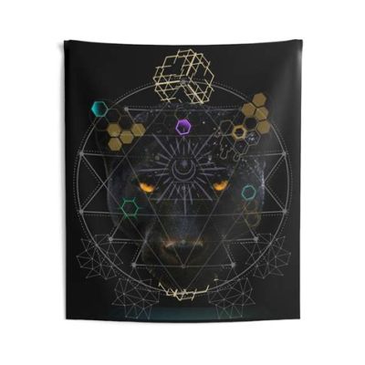  “The Sacred Jaguar” :  A Tapestry Woven with Mysticism and Vivid Hues!